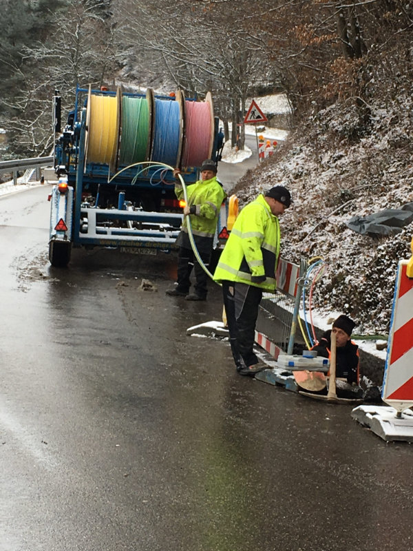 Unsere Kabelwinde mit mehreren Kabel